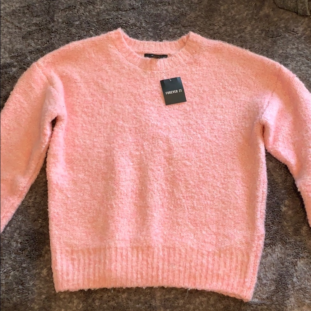 Pink forever 21 sweater